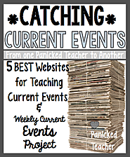 5 Websites for Incorporating Current Events in the Classroom! And a Freebie!