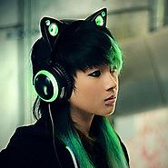 Cat Ear Shaped Headphones Powered by RebelMouse
