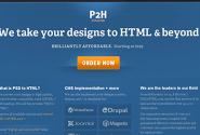 PSD to HTML, WordPress, Drupal, Magento & others - PSD2HTML®