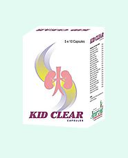 Ayurvedic Herbal Kidney Stone Removal Treatment, Kid Clear Capsules