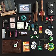 Minimalist game day 23. 23 items each 46 items total. Featured item - Ineptitude desktop plaque .