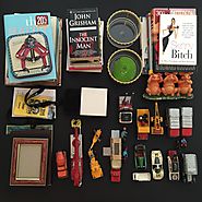 Minimalist game day 24. 24 items each 48 items total. Featured item - 3 Little Pigs Scupture