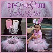 Easy DIY Tutu Basket