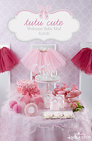 Tutu Cute Baby Shower Ideas