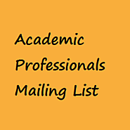 Academic Professionals Database