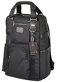 Tumi Alpha Bravo Lejeune Laptop Backpack Tote (Hickory)