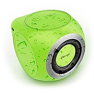 Mengo AquaCube, Waterproof Speaker [3W Ultra Clear Sound] Waterproof Portable Bluetooth (4.1) Speaker - Green - Retai...