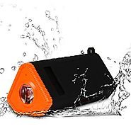 KMASHI Outdoor Waterproof Bluetooth Speakers, Bicycle Wireless Speaker with 35 Hours of Playtime for All Bluetooth-En...