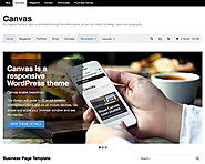 Canvas - A WordPress theme with complete style control