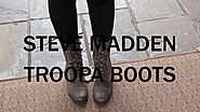 3 Fall Outfits with the Steve Madden Troopa Boots!