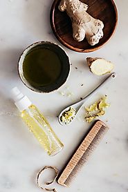 Ginger Hair Oil + Belly-Soothing Lemonade | HelloGlow.co