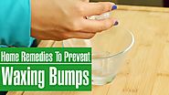 3 Home Remedies To Prevent BUMPS AND PIMPLES AFTER WAXING
