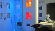 Bath Design: Renew Body and Mind With Colorful Light
