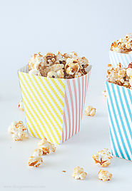 Free Printable Popcorn Box Template