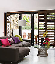 Wooden Shutters by Creative Curtains