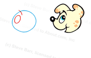 Draw a Cute Puppy Dog Cartoon