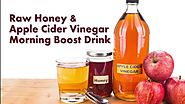 Raw Honey & Apple Cider Vinegar Morning Boost Drink