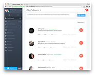 Twitter management and promotion: Crowdfire