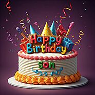 Happy Birthday Son Cake Design Images | Pictures | Photos - Free - New4All