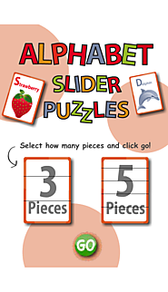 Alphabet Slider Puzzles