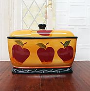Best Red Bread Boxes, Bins and Bread Crock Pots