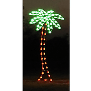 Artificial Lighted Palm Trees