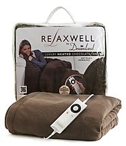 Heated Throws: Available with Intelliheat - Chocolate