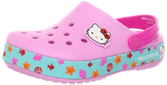crocs 14022 CB Hello Kitty Clog,Carnation/Neon Magenta,12 M US Little Kid