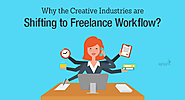 Why are creative industries shifting to freelance workflow?