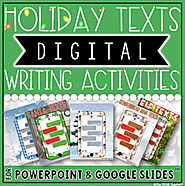 HOLIDAY DIGITAL WRITING ACTIVITIES BUNDLE by The Techie Teacher | TpT