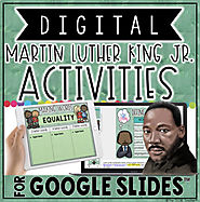 DIGITAL MARTIN LUTHER KING JR ACTIVITIES IN GOOGLE SLIDES™ | TpT