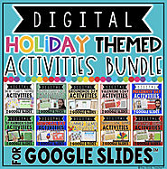 DIGITAL HOLIDAY THEMED ACTIVITIES IN GOOGLE SLIDES™ BUNDLE | TpT