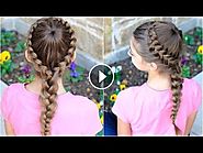 Dutch Starburst Braid | Cute Girls Hairstyles