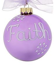Personalized Birthstone Christmas Ornaments