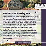 Stanford university Fees