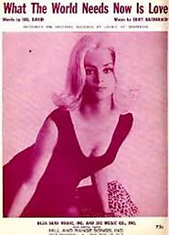 "What the World Needs Now Is Love" - Jackie DeShannon (1965)