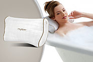 Relax While Bathing With Massaging Bath Pillows