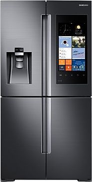 RF22K9581SG Counter Depth French Door Refrigerator with 22.1 cu. ft. Total Capacity, in Black Stainless Steel