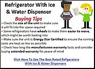 Best Refrigerator With Ice And Water Dispenser Reviews - Tackk