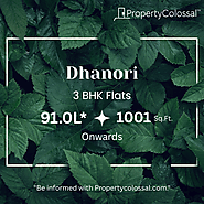 Spacious 3 BHK Flat in Dhanori with Top Amenities