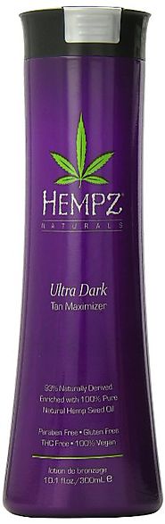 Hempz Ultra Dark Tan Maximizer, 10.1 Fluid Ounce