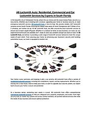 AB Locksmith: Your First Choice Locksmith in Hollywood, FL