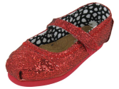 TOMS Infants TOMS TINY MARY JANE GLITTERS CASUAL SHOES