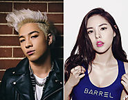 Taeyang and Min Hyo Rin