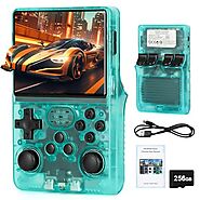 IHH R40S Pro Handheld Mini Retro Gaming Console, Over 30,000 Pre-Installed Games,3800mAh Battery, 256GB Storage, 3.5-...