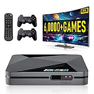 Kinhank Super Console X2 pro with 60000+Games Video Game Console,Retro Game Console with EmuELEC 4.5/Android 9.0 in 1...