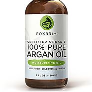 FOXBRIM Organic Argan Oil for Hair