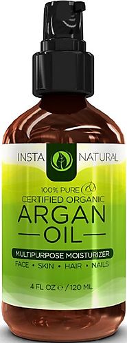 InstaNatural Pure & Organic Argan Oil of Morocco