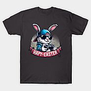 Happy Easter - Happy Easter - T-Shirt | TeePublic