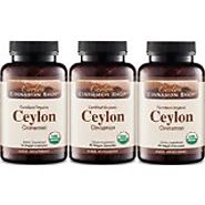 Organic Ceylon Cinnamon Capsules for Blood Sugar Support & Weight Loss | Healthier, True Cinnamon Capsules from Sri L...